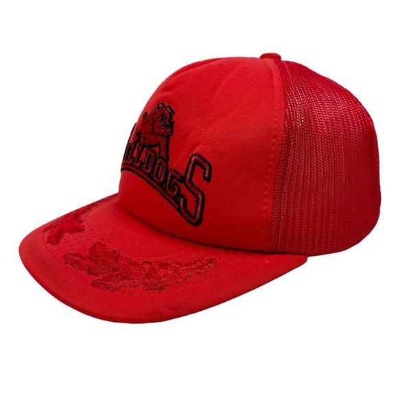 Vintage Moja Embroidered Georgia Bulldogs SnapBack Trucker Hat - One Size - Picture 3 of 9